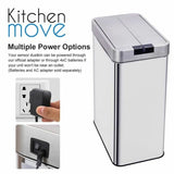 Waste bin Kitchen Move Grey 60 L-1