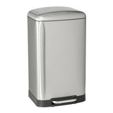 Waste bin with pedal Kitchen move GREENWICH Stainless steel (40 L)-0