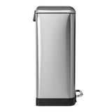 Waste bin with pedal Kitchen move GREENWICH Stainless steel (40 L)-1