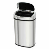 Waste bin Kitchen Move Majestic Automatic Black Stainless steel ABS 68 L-5