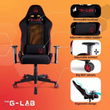 Gaming Chair The G-Lab Oxygen Blue-2