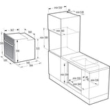 Hisense Oven BI62216AX MF 77 L 3500 W Refurbished B