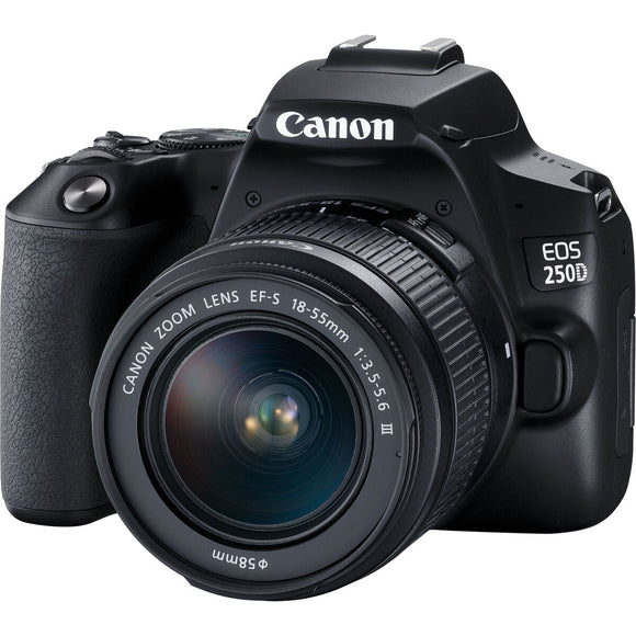 Reflex camera Canon EOS 250D + EF-S 18-55mm f/3.5-5.6 III-0