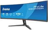 iiyama G-MASTER 45\" UWQHD Curved Monitor Dual QHD LED Black