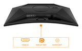 AOC Monitor CQ32G4VE 31.5" QHD 165Hz VA Black/Gray