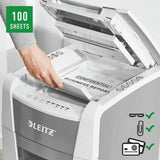 Paper Shredder Leitz IQ 100 Autofeed P4-4