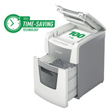 Micro-Cut Paper Shredder Leitz IQ 100 Autofeed-9
