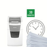 Micro-Cut Paper Shredder Leitz IQ 150 Autofeed P5-3