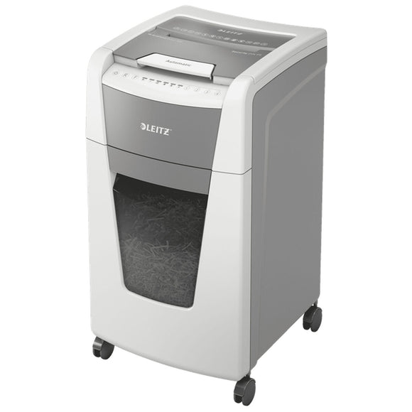 Micro-Cut Paper Shredder Leitz IQ 300 Autofeed P5 60 L-0