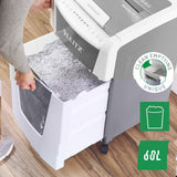 Micro-Cut Paper Shredder Leitz IQ 300 Autofeed P5 60 L-4