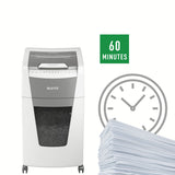 Micro-Cut Paper Shredder Leitz IQ 300 Autofeed P5 60 L-3