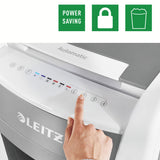 Micro-Cut Paper Shredder Leitz IQ 300 Autofeed P5 60 L-1
