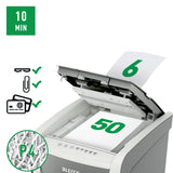 Paper Shredder Leitz IQ Autofeed 50X P4 20 L-6