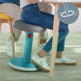 Ergonomic Stool Leitz Ergo Cosy Active Blue Plastic-1
