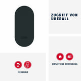 Access point ABUS Bridge One CFW4100BK Black-8