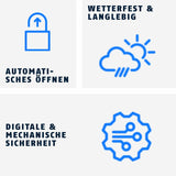 Key padlock ABUS Rectangular-5