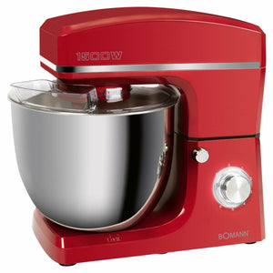 Food Processor Bomann KM 6036 Red 1500 W-0