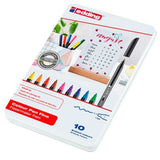 Set of Felt Tip Pens Edding Multicolour 10 Pieces (24 Units)-1