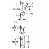 Shower Column Grohe-10