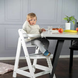 Highchair ROBA White Grey-3