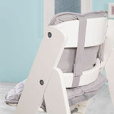 Highchair ROBA White Grey-2
