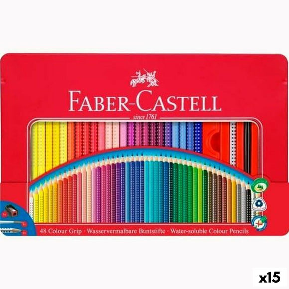 Colouring pencils Faber-Castell Multicolour (15 Units)-0