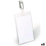 Electric Label Maker Durable Transparent Plastic 9 x 6 cm 25 Pieces (6 Units)-0