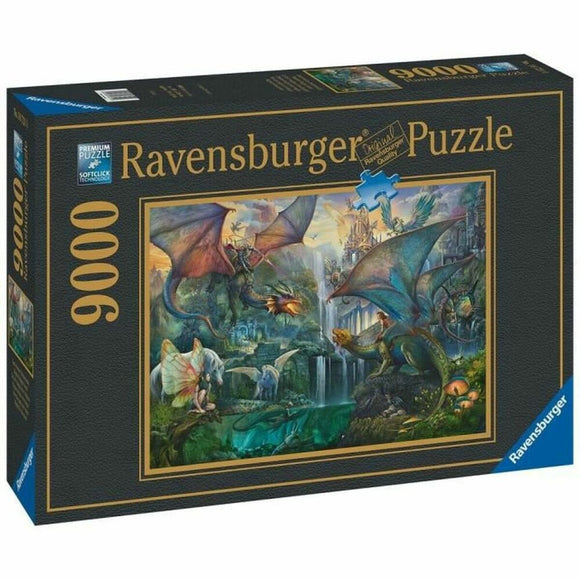 Puzzle Ravensburger The Magic Forest of Dragons (9000 Pieces)-0