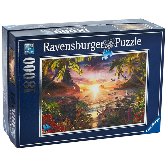 Puzzle Ravensburger 17824 Paradise Sunset 18000 Pieces-0