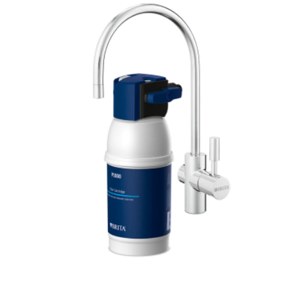 Eco-tap with Water Purifier Filter Brita MyPure P1 1025434 Metal-0