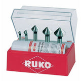 Countersink Set (Countersinks) RUKO 102142A DIN 335 High speed steel (HSS) 5 Pieces-1