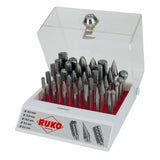 Set of Drill Bits RUKO Hard metal (HM) 35 Pieces-1