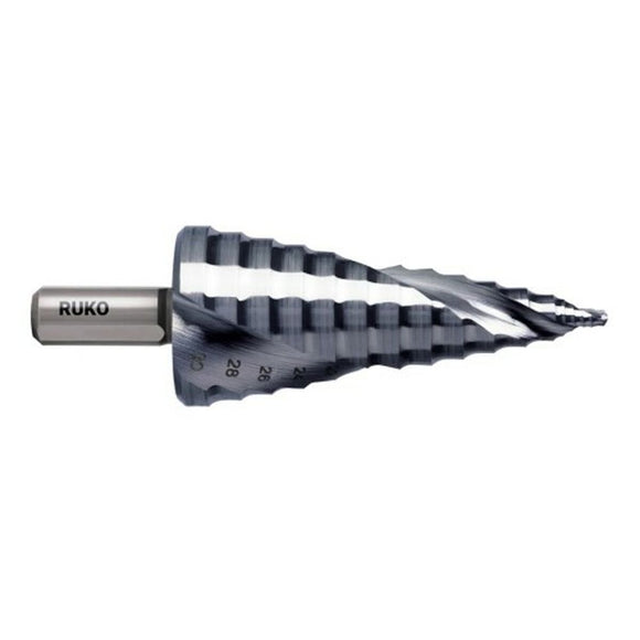 Step drill bit RUKO FLOWSTEP®-0