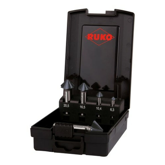 Countersink Set (Countersinks) RUKO ULTIMATECUT 4S High speed steel (HSS) 6 Pieces-0