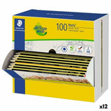 Pencil Set Staedtler NORIS 120-2 HB Hexagonal HB 100 Pieces (12 Units)-0