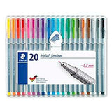 Set of Felt Tip Pens Staedtler Triplus Fineliner Multicolour (10 Units)-1