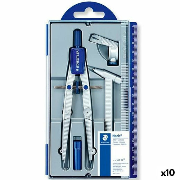 Compass Staedtler 550 4 Pieces Grey (10 Units)-0