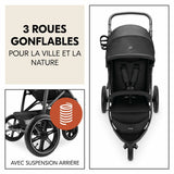 Baby's Pushchair Hauck Black-12