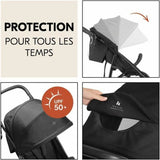 Baby's Pushchair Hauck Black-2