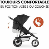 Baby's Pushchair Hauck Black-1