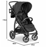 Baby's Pushchair Hauck Black-6