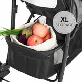 Baby's Pushchair Hauck Black Grey-1