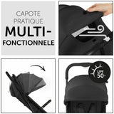 Baby's Pushchair Hauck Black-1