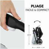 Baby's Pushchair Hauck Black-2