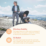 Baby's Pushchair Hauck Black-12