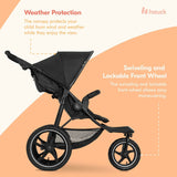 Baby's Pushchair Hauck Black-11