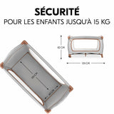 Baby Crib Hauck Brown-12