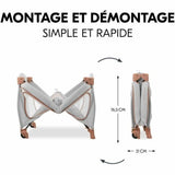 Baby Crib Hauck Brown-3