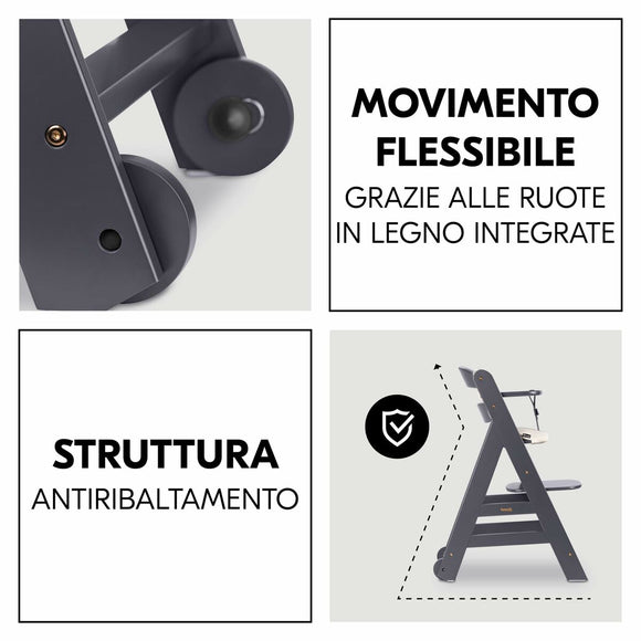 Highchair Hauck Brown Dark grey-10