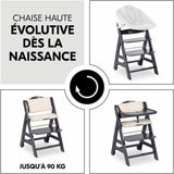 Highchair Hauck Brown Dark grey-5